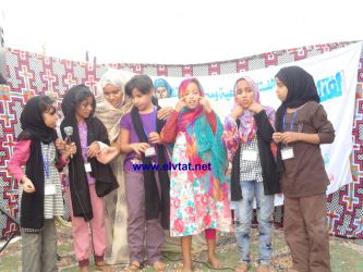 زهرات الجمعية في نشيد جماعي